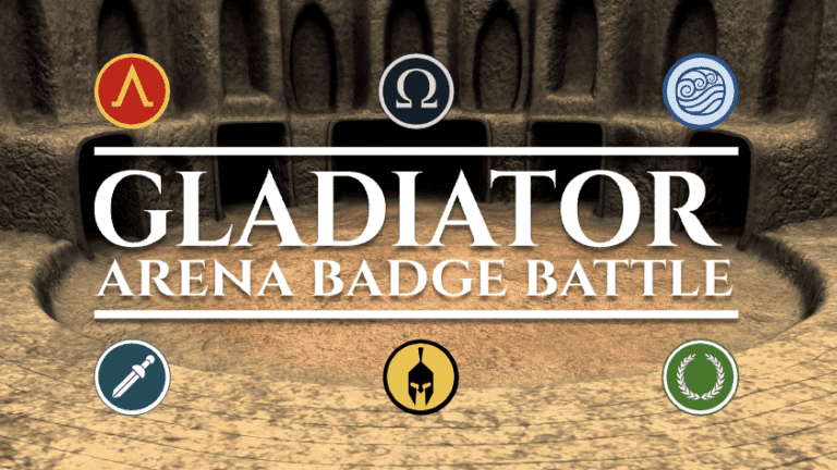 Gladiator Arena Badge Battle Peer Review