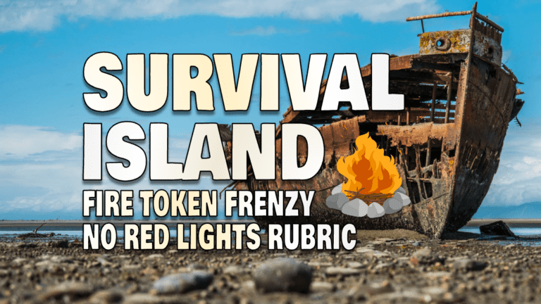 Fire Token Frenzy No Red Lights Rubric