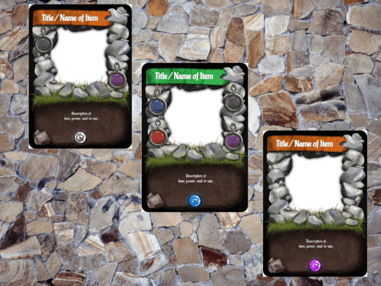 Item Template Style #7: The Stone Wall
