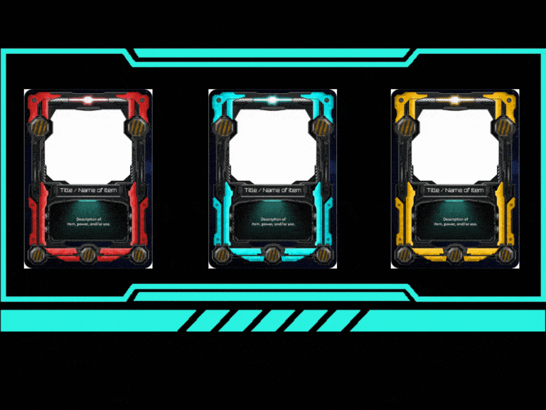 Item Template Style #17: Futuristic