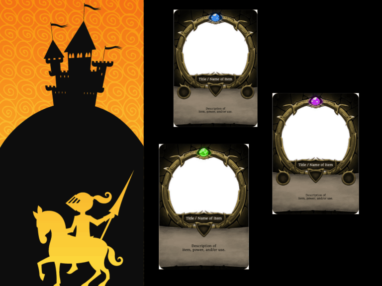 Item Template Style #13: Knight