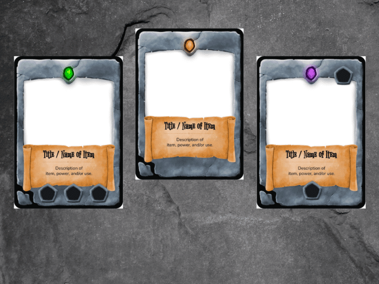 Item Template Style #19: Stone