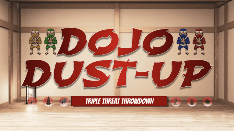 Triple Threat Throwdown: Dojo Dust-Up
