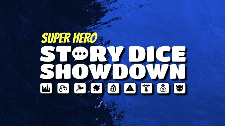 Super Hero Story Dice Showdown