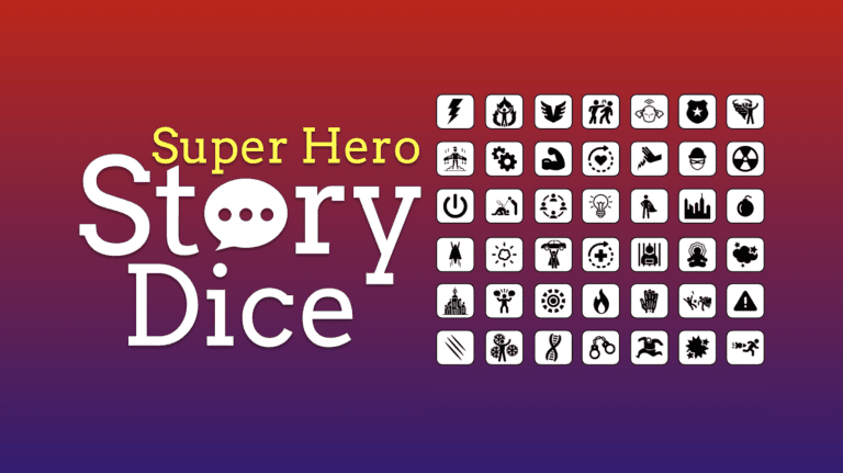 Super Hero Story Dice