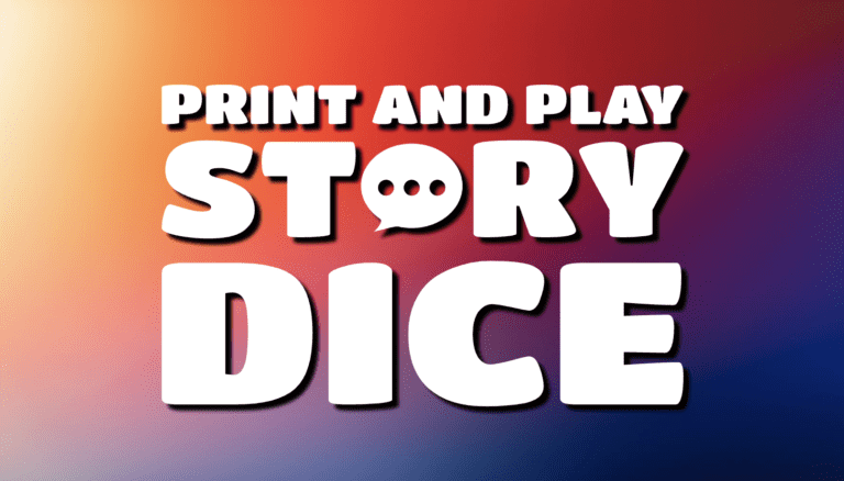 Print and Play Story Dice