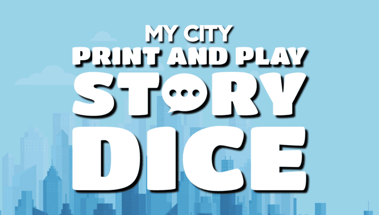 My City Print and Play Story Dice
