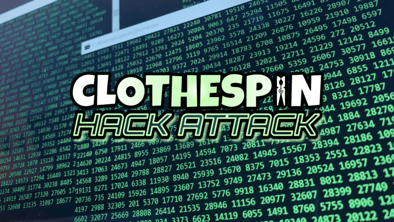 Clothespin Hack Attack