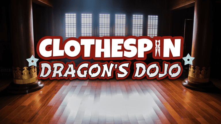 Clothespin Dragon’s Dojo