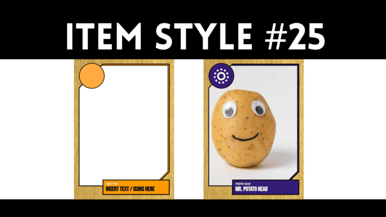 Item Template Style #25