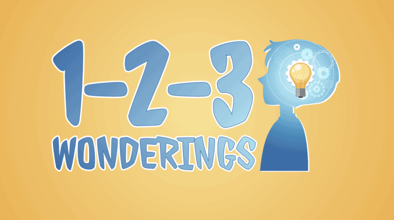 1-2-3 Wonderings