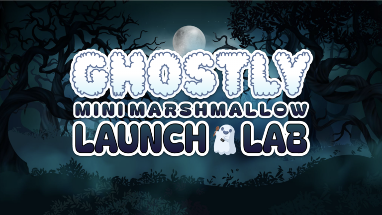 Ghostly Mini Marshmallow Launch Lab