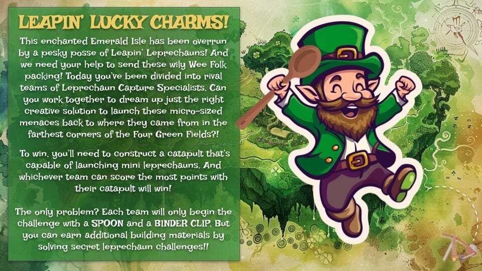 Leprechaun Landing Mini Marshmallow Launch Lab (1) – EMC2 Learning