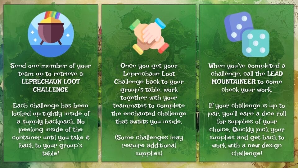 Leprechaun Landing Mini Marshmallow Launch Lab (2) – EMC2 Learning