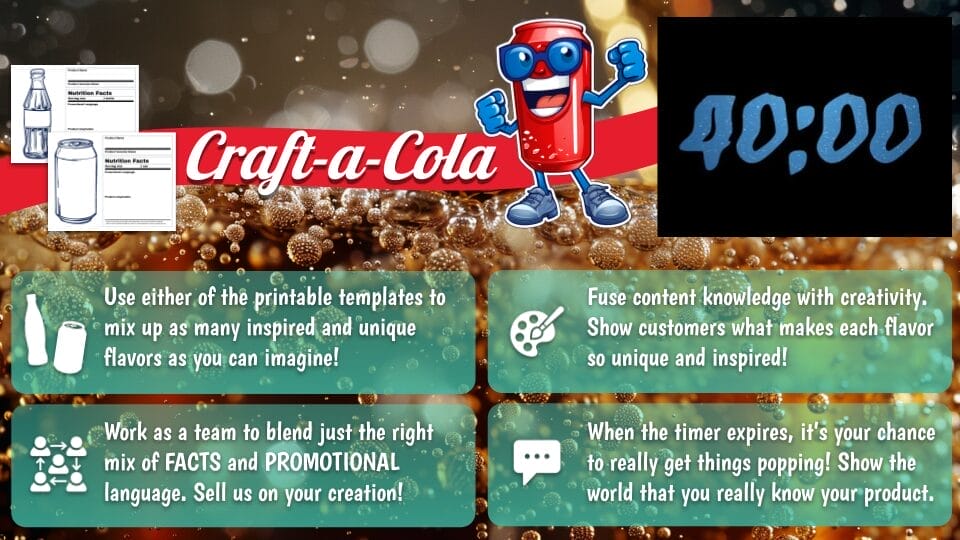 Craft-a-Cola (2) – EMC2 Learning