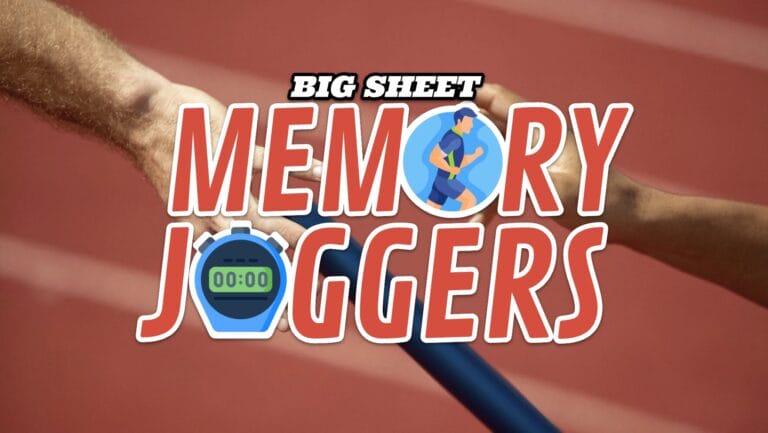 Big Sheet Memory Joggers