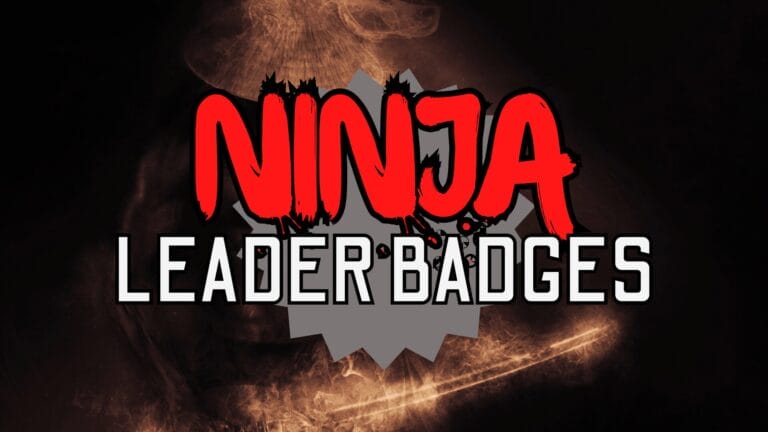 Print and Play Leader Badges: Ninja
