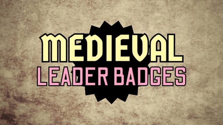 Print and Play Leader Badges: Medieval