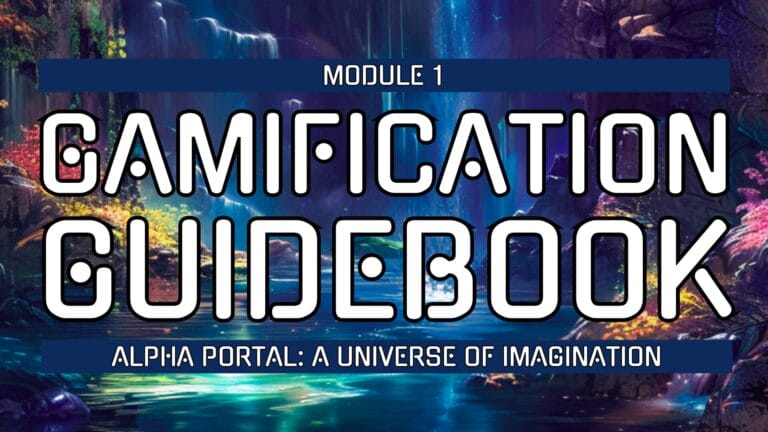 Gamification Guidebook: Module 1 – Alpha Portal
