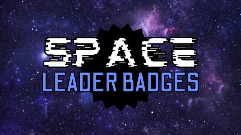 Print and Play Leader Badges: Space