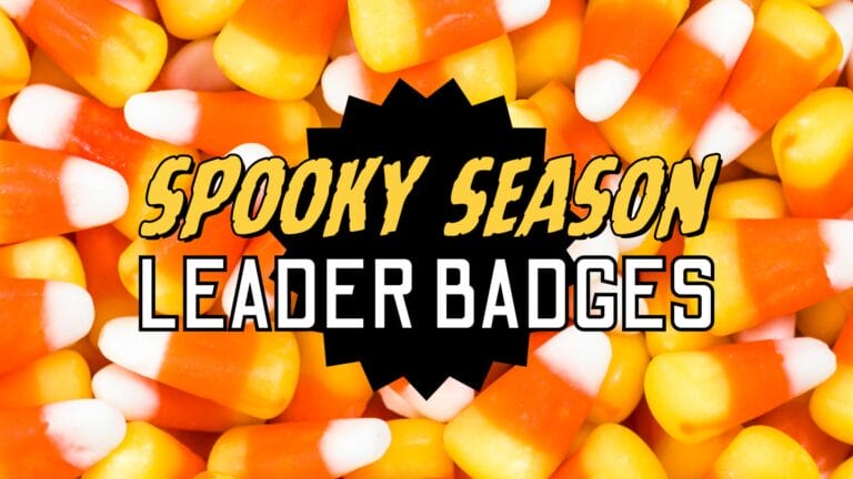 Print and Play Leader Badges: Spooky Season