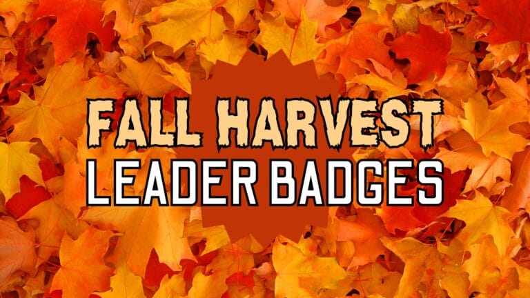 Print and Play Leader Badges: Fall Harvest