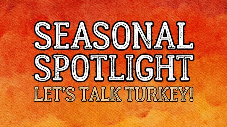 Seasonal Spotlight: Let’s Talk Turkey!