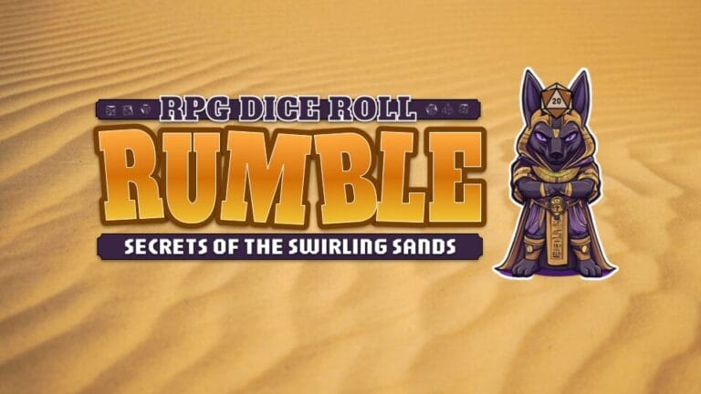 RPG Dice Roll Rumble: Secrets of the Swirling Sands