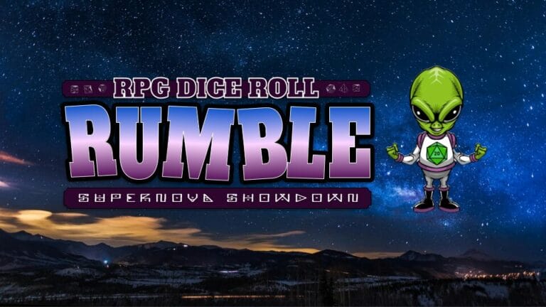 RPG Dice Roll Rumble: Supernova Showdown
