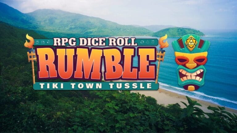 RPG Dice Roll Rumble: Tiki Town Tussle