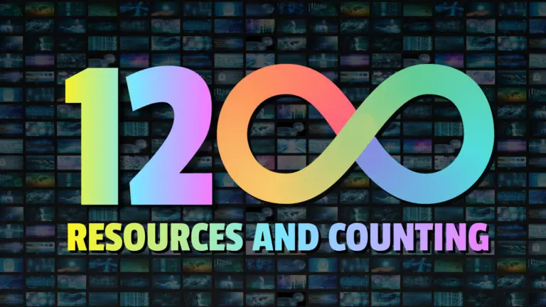 1200 Resources to Celebrate (and Counting)
